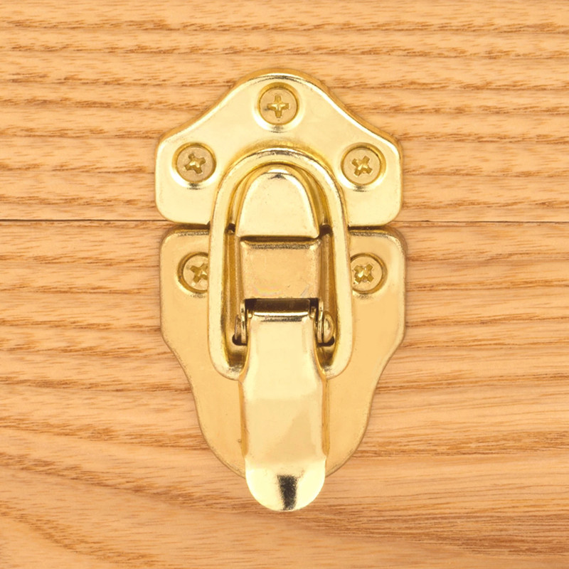 Draw Catch Brass Finish Pair